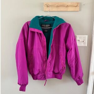 Vintage White Sierra Retro 80s/90s Womens Windbreaker Jacket